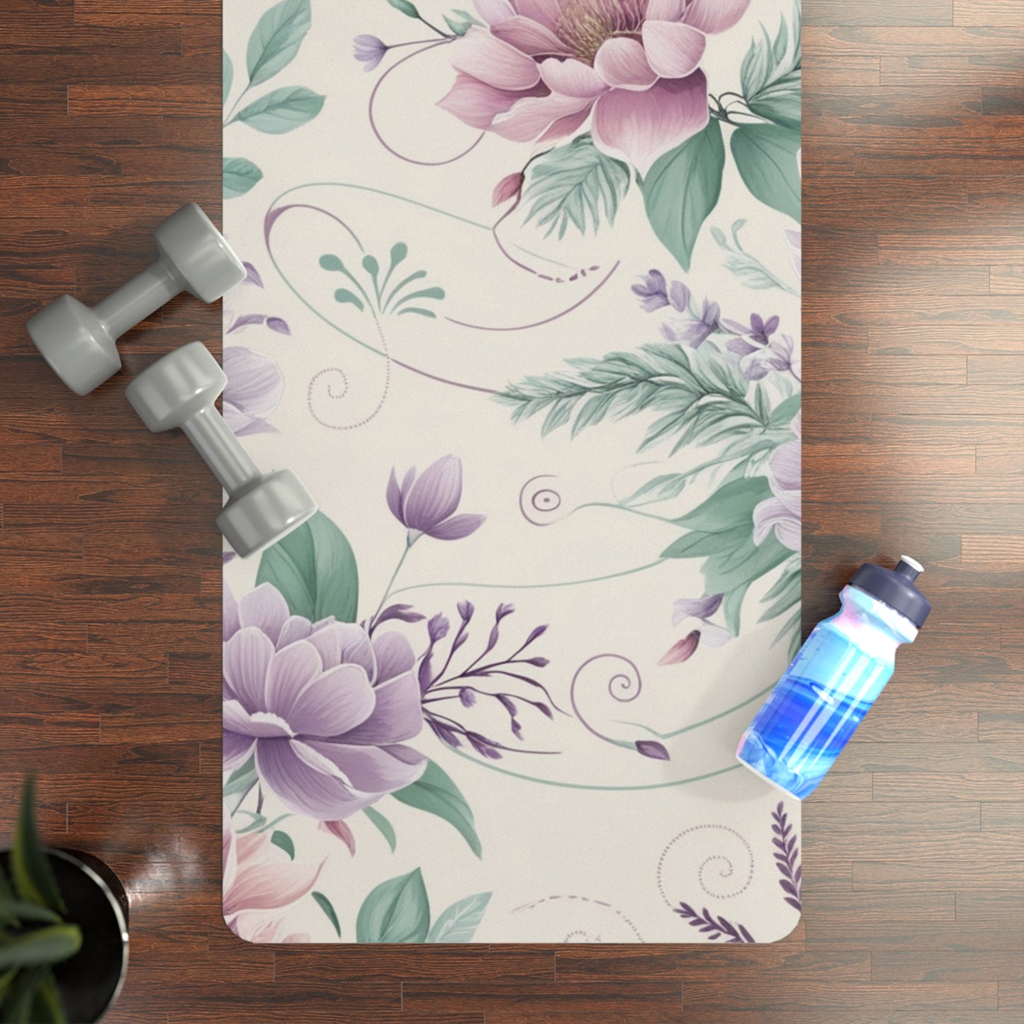 Pastel Rubber Yoga Mat