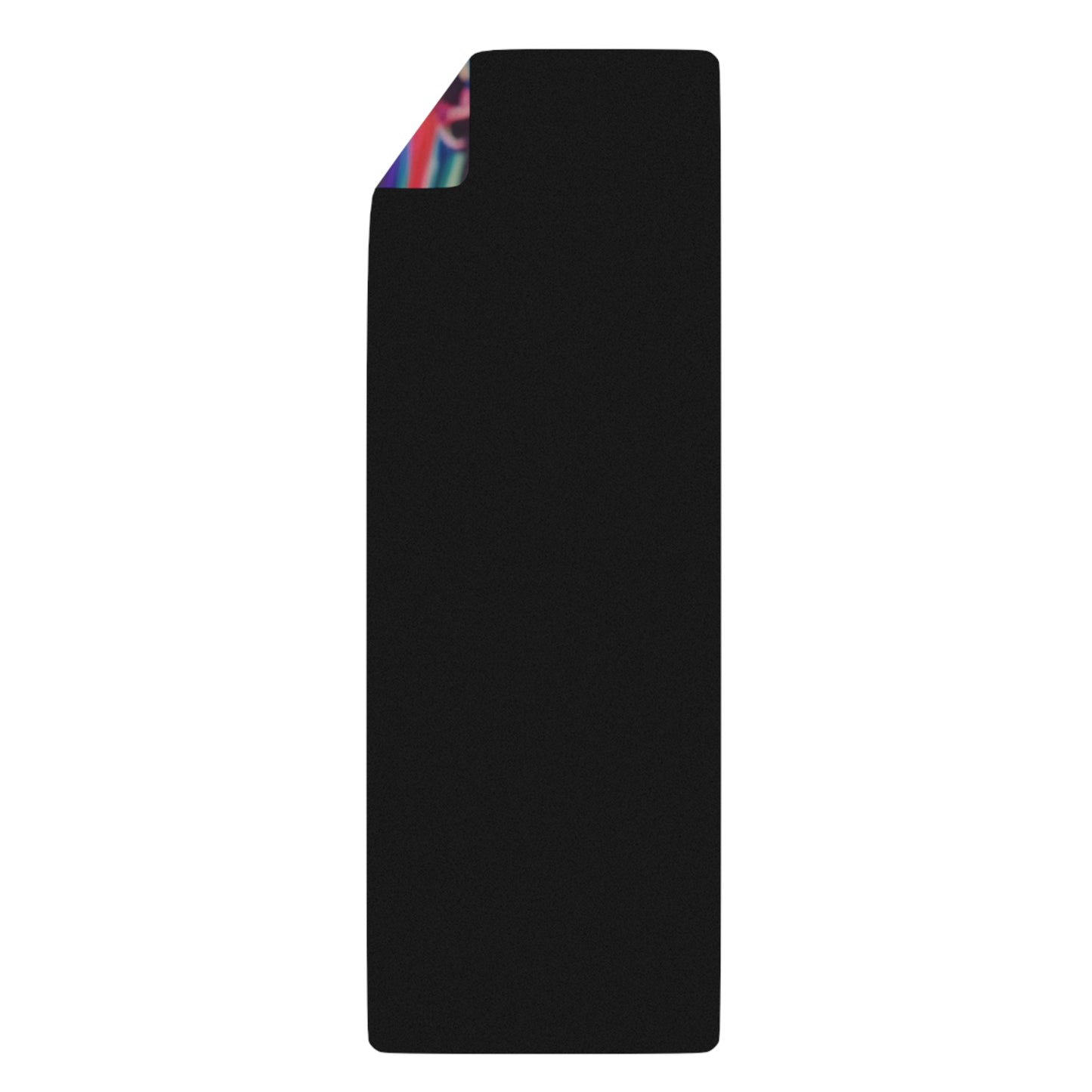 Neon Swirls Rubber Yoga Mat