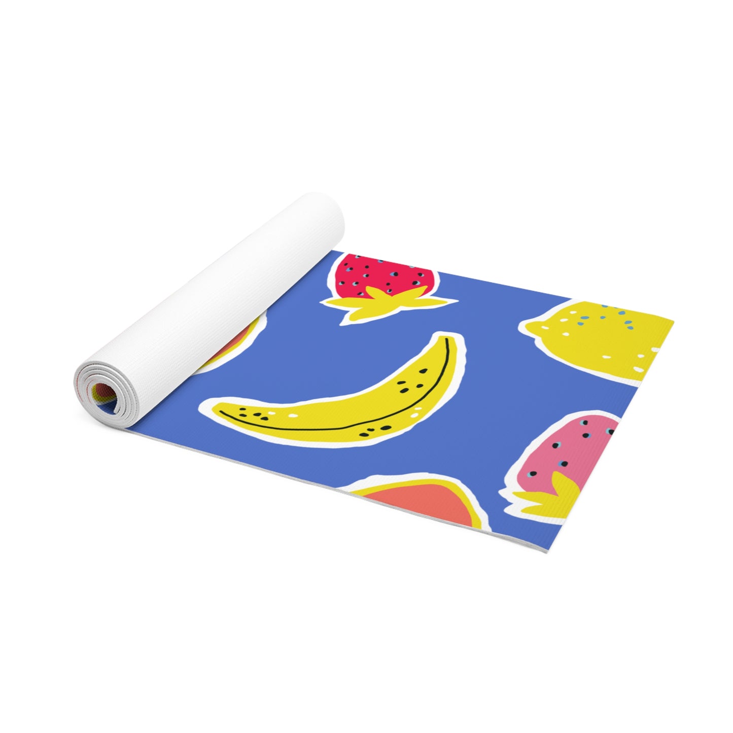 Fruity Blue Foam Yoga Mat