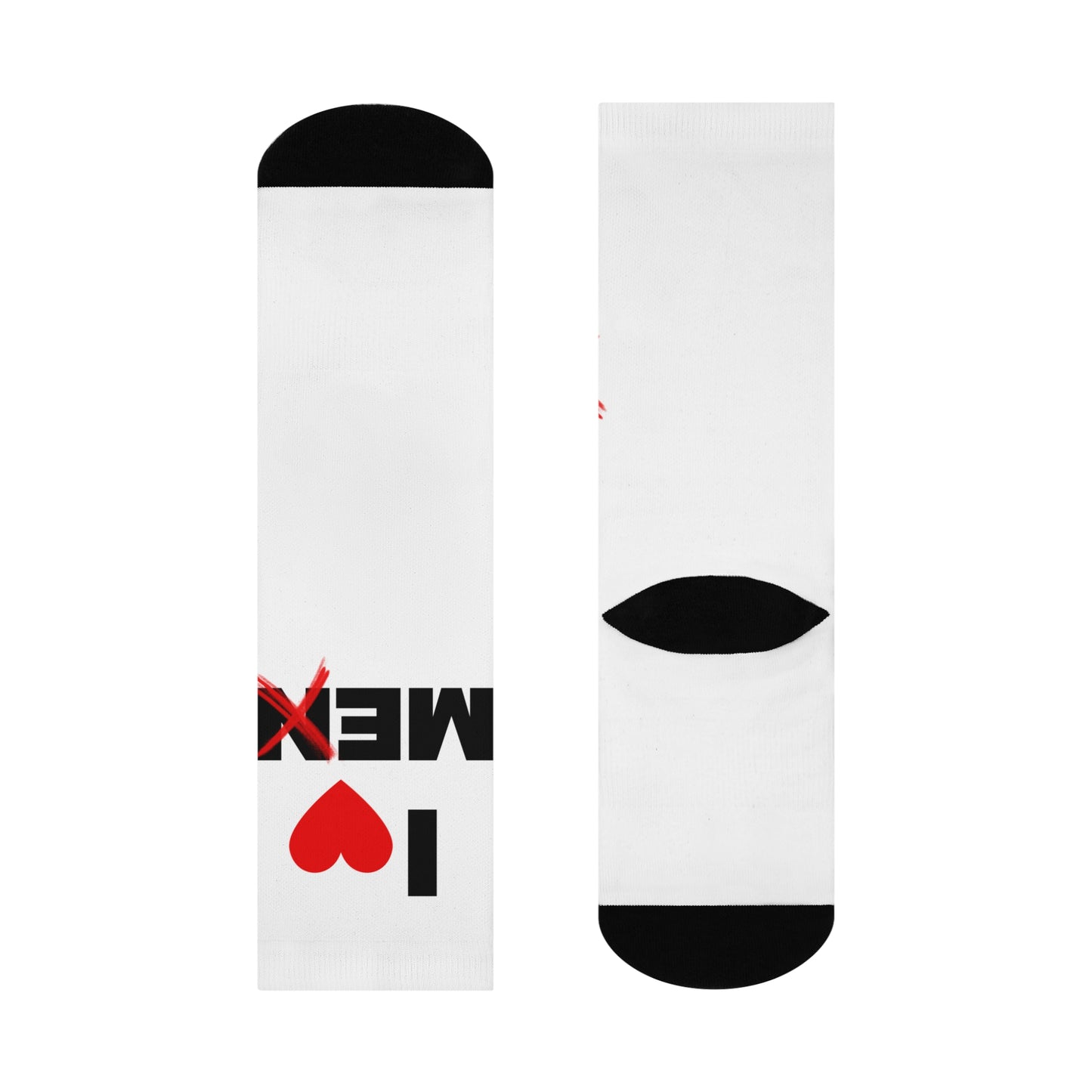 I <3 Me Cushioned Crew Socks
