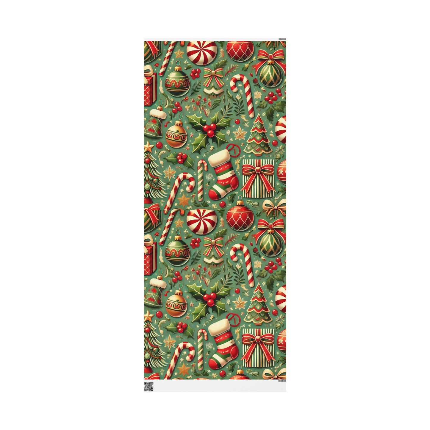 Traditional Christmas Wrapping Paper