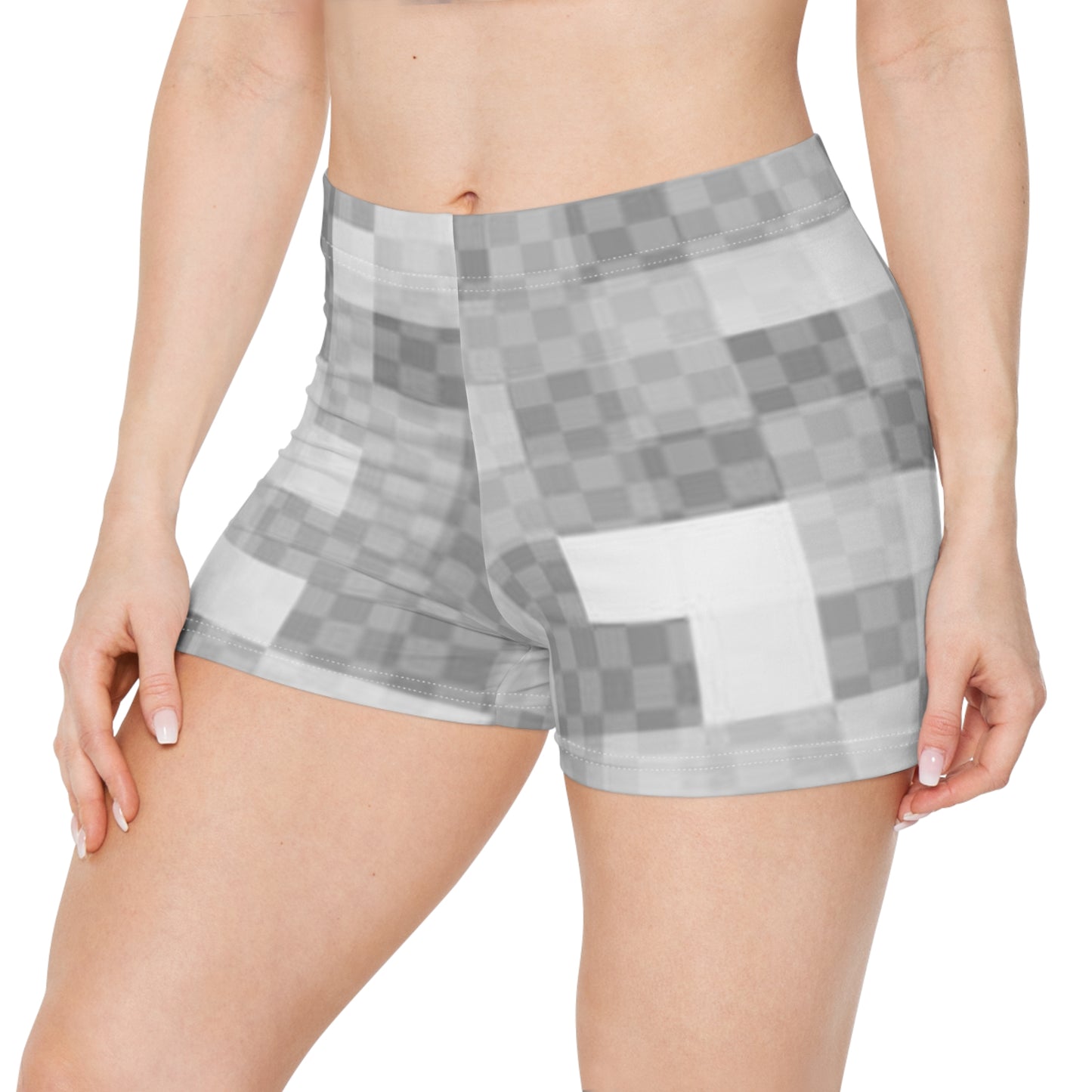 Pixeled Biker Shorts