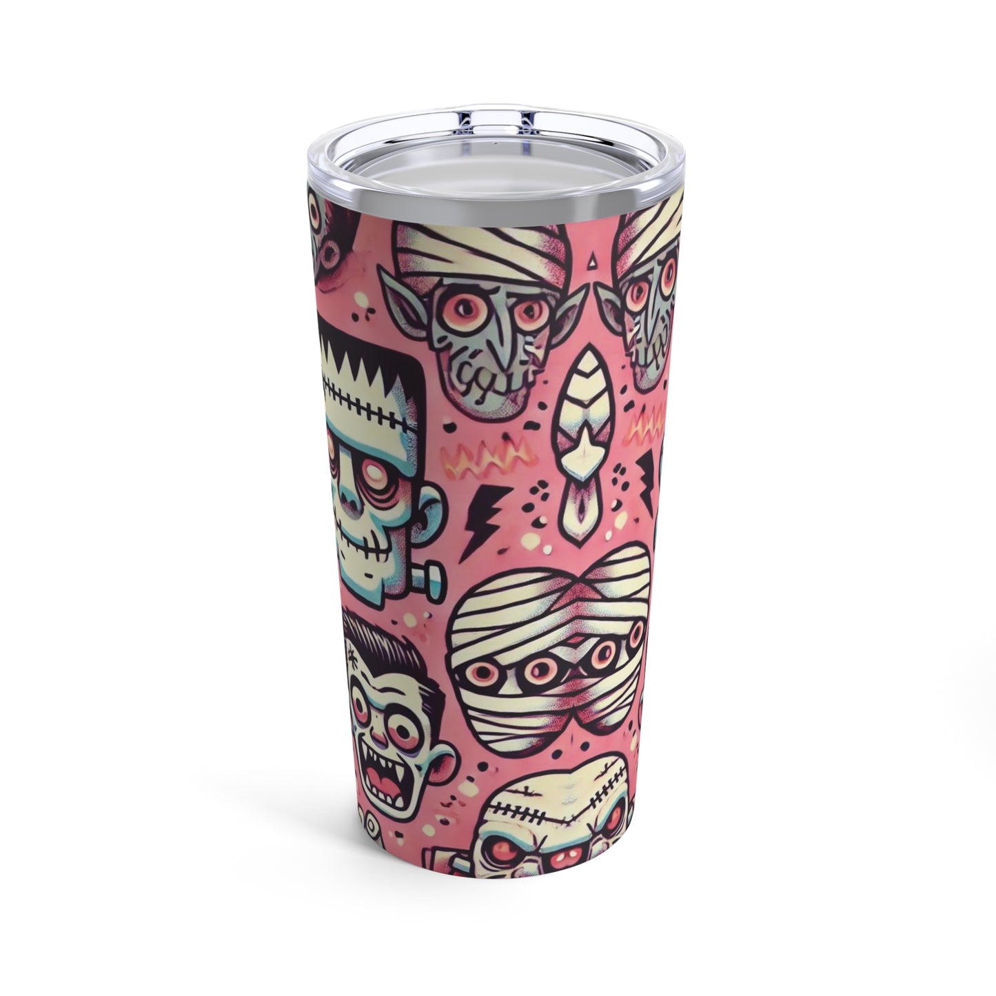 Pink Monster Mash Tumbler