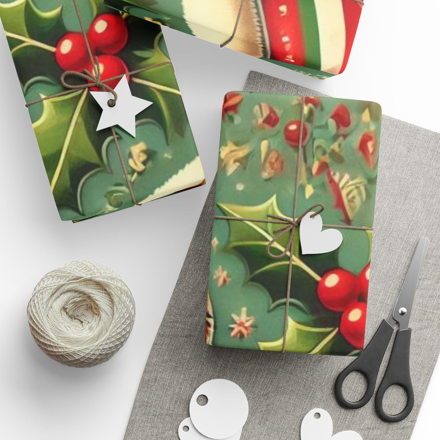Traditional Christmas Wrapping Paper