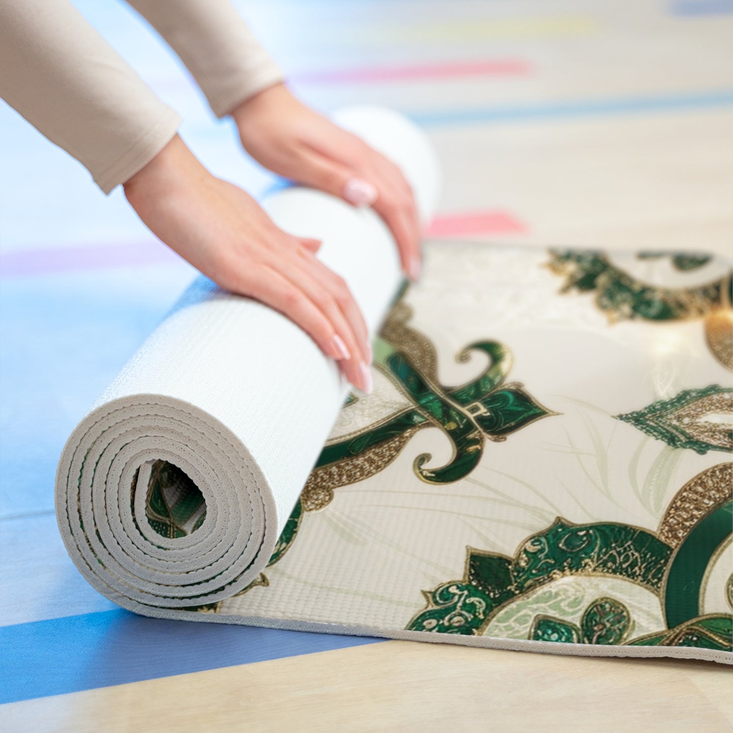 Jade Mandela Foam Yoga Mat