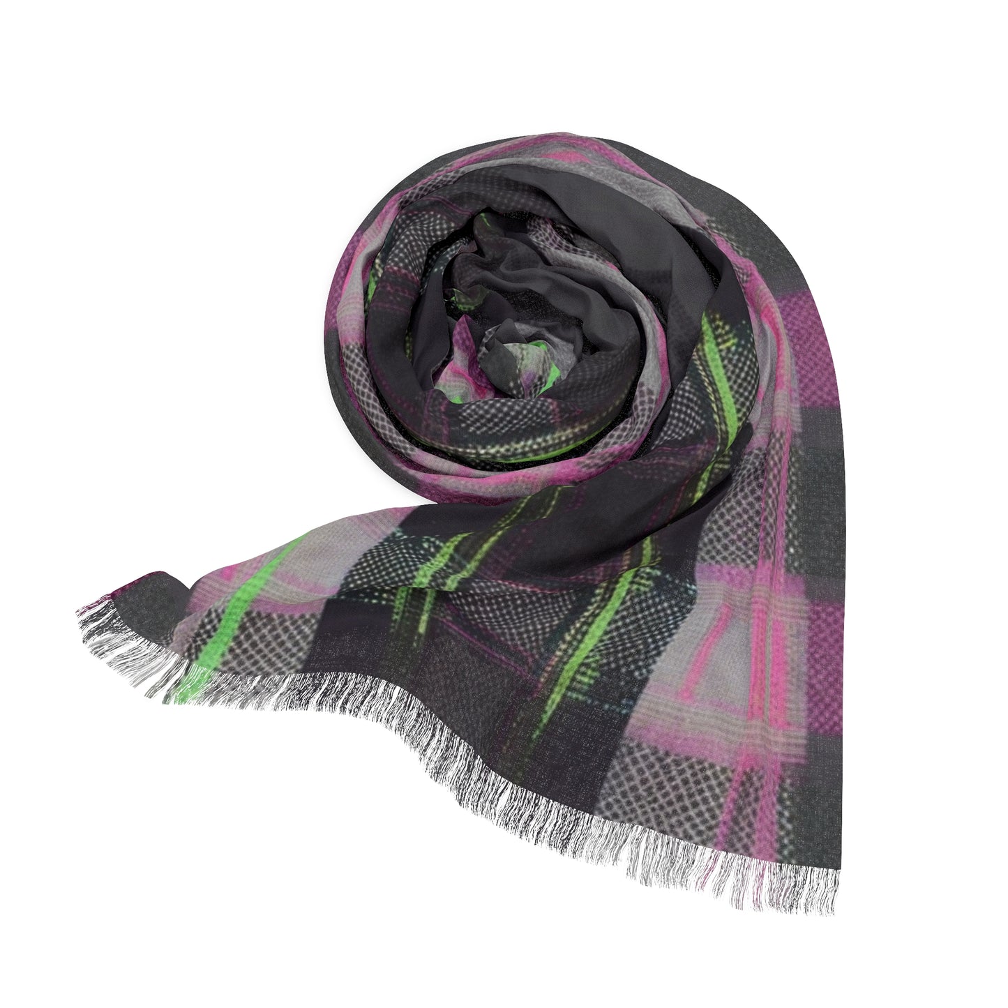 Stylish Plaid Light Scarf for Fall & Winter Fashion