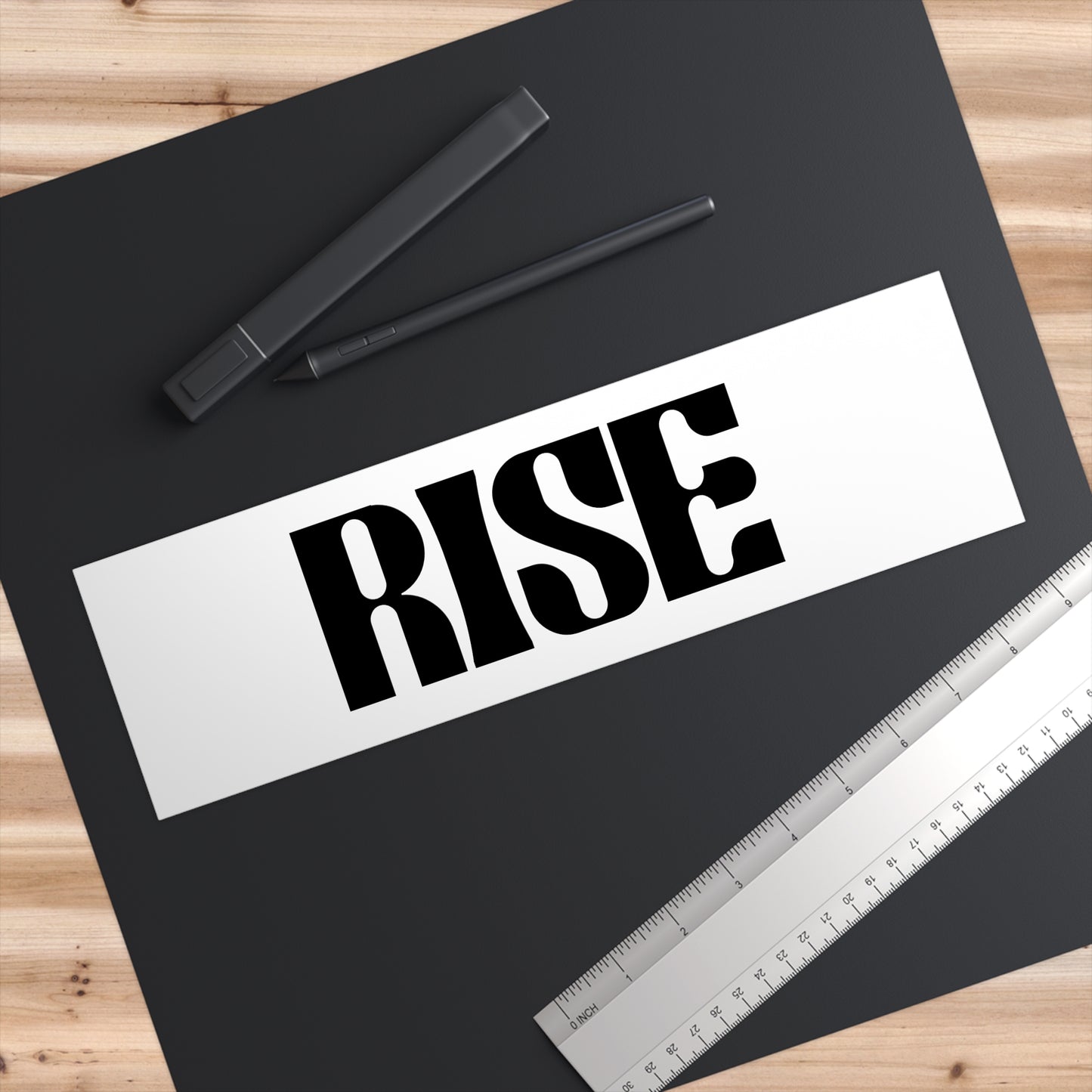 RISE Logo Bumper Stickers
