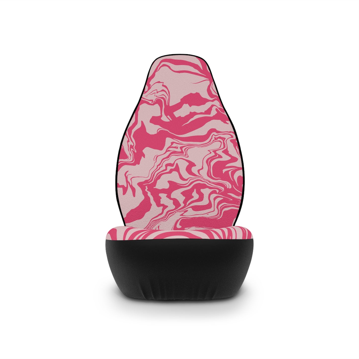 Pink Marble Car Seat Covers