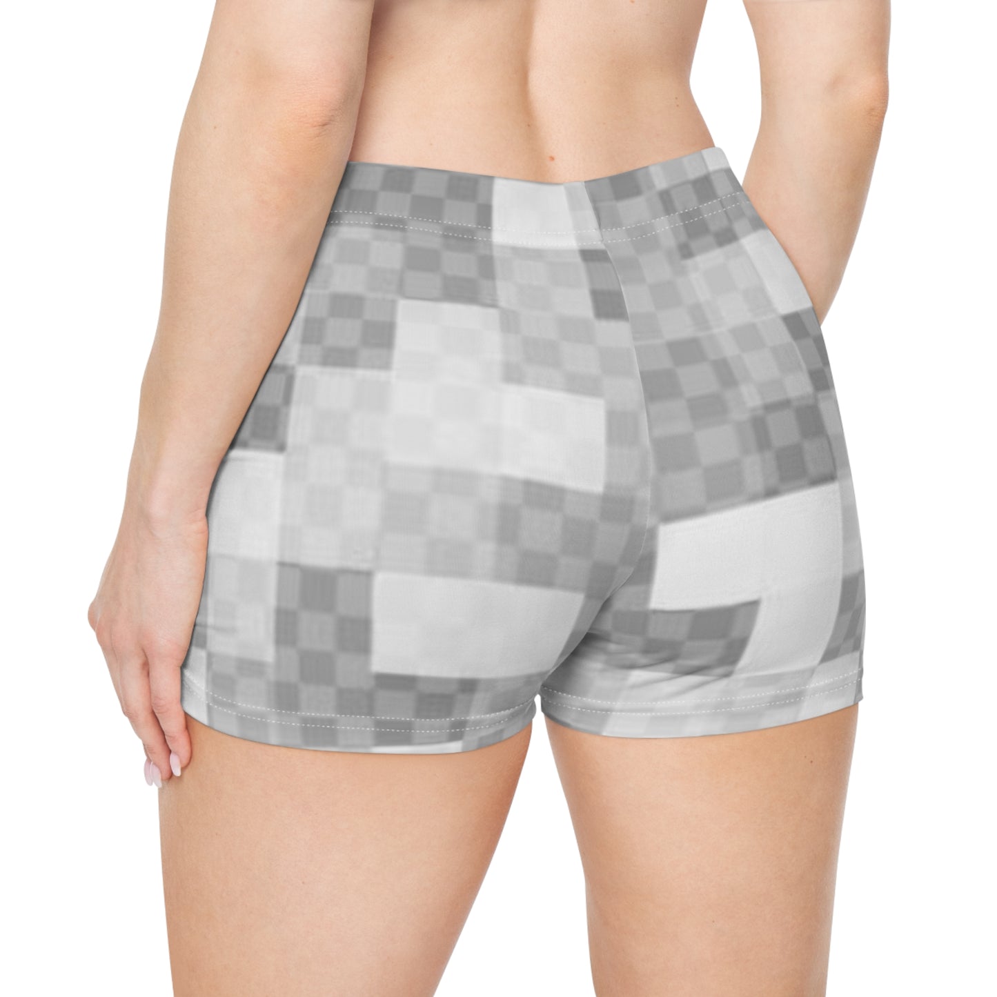 Pixeled Biker Shorts