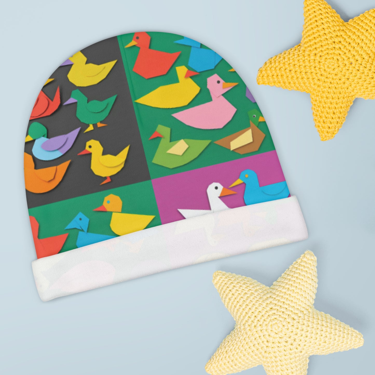 Paper Duck Baby Beanie