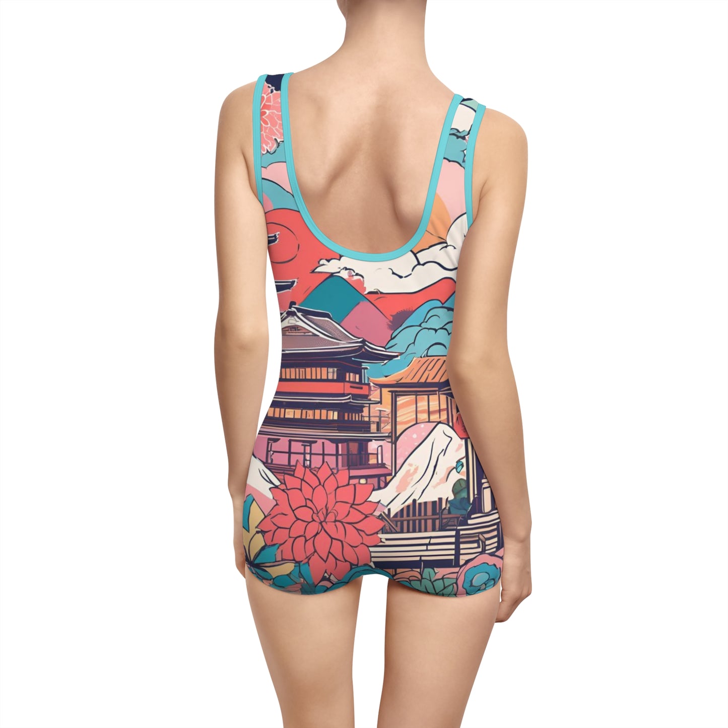 Women's Vintage Swimsuit (AOP)