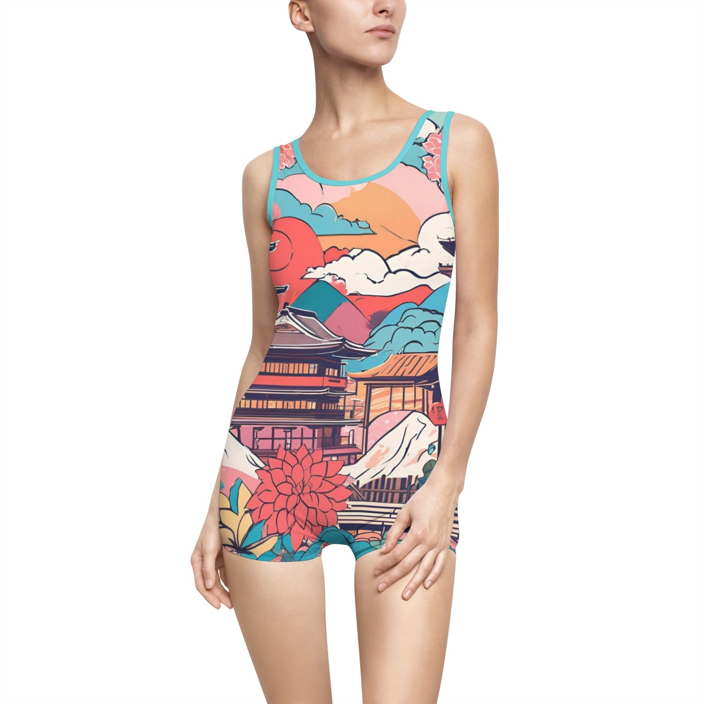 Women's Vintage Swimsuit (AOP)