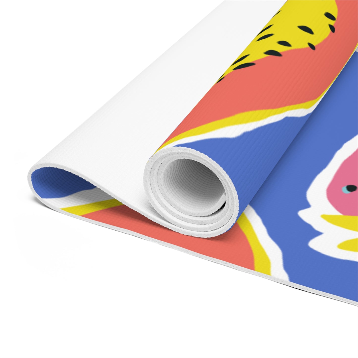 Fruity Blue Foam Yoga Mat