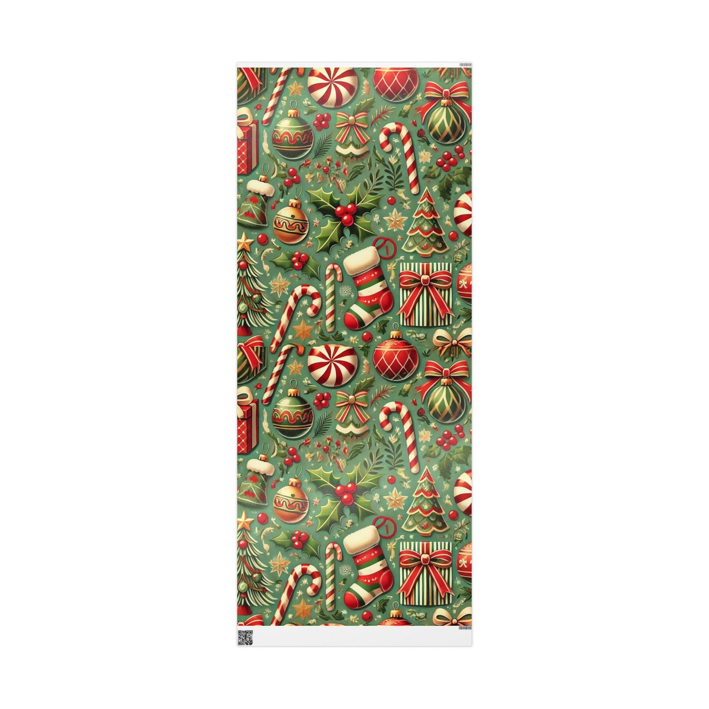 Traditional Christmas Wrapping Paper