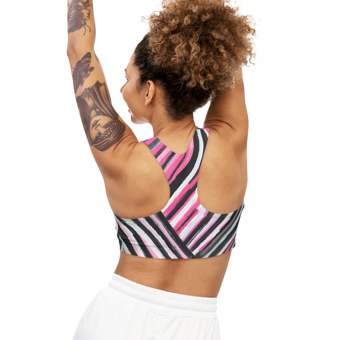 Strpied Abstract Bra