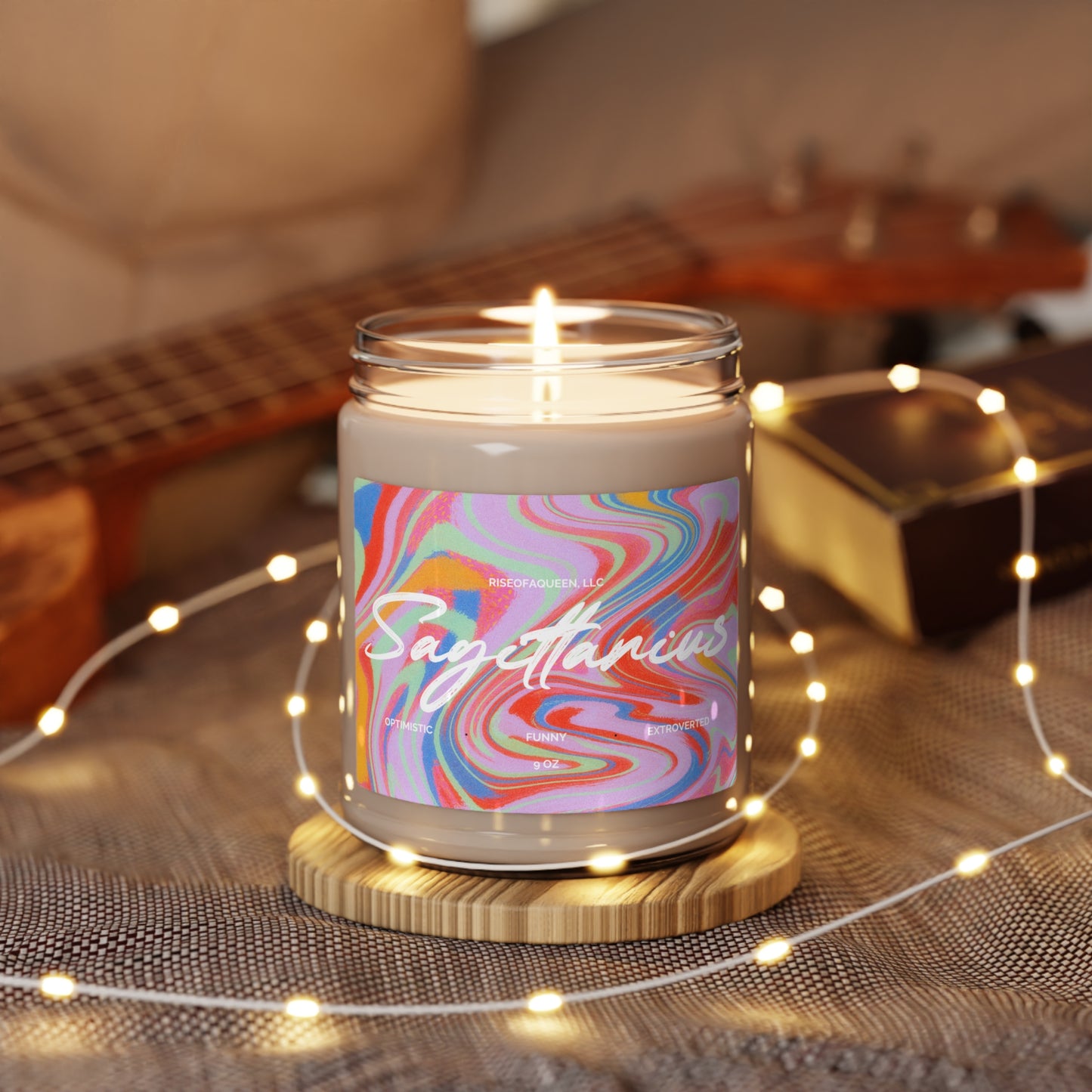 Sagittarius Scented Soy Candle, 9oz