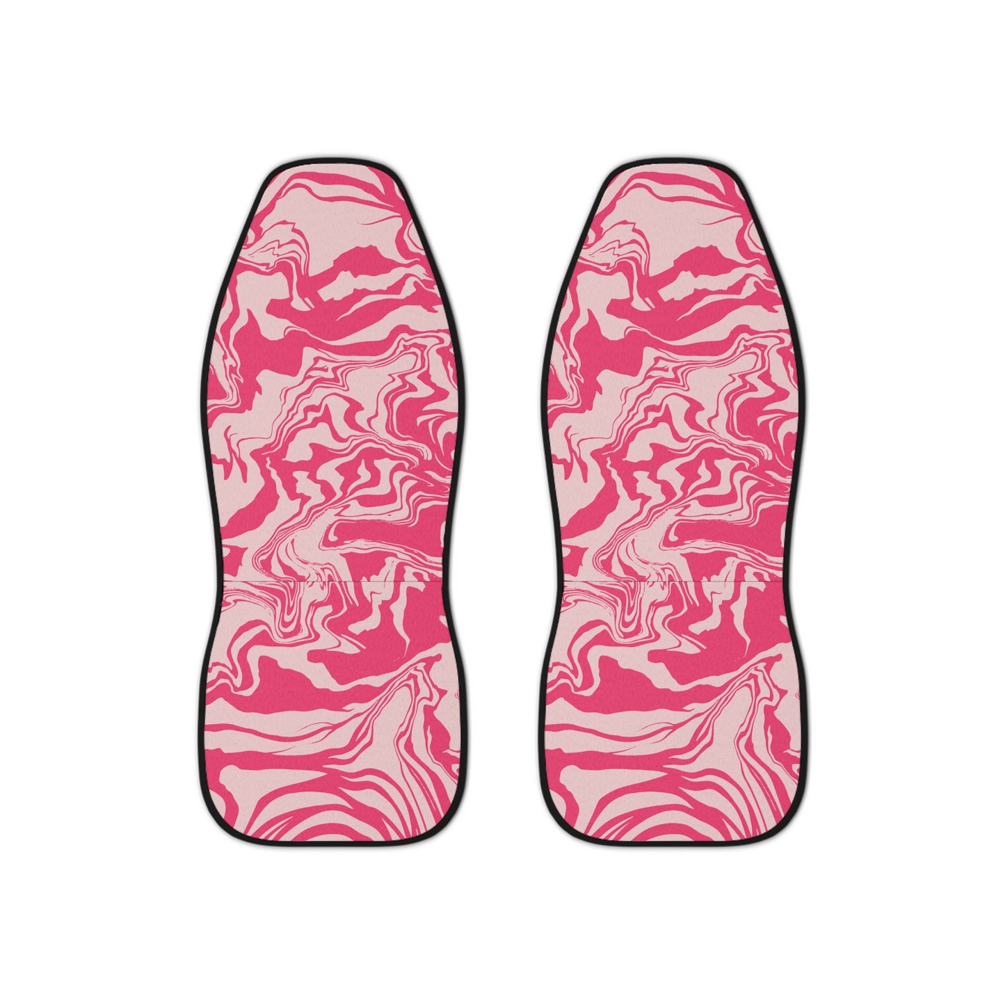 Pink Marble Car Seat Covers