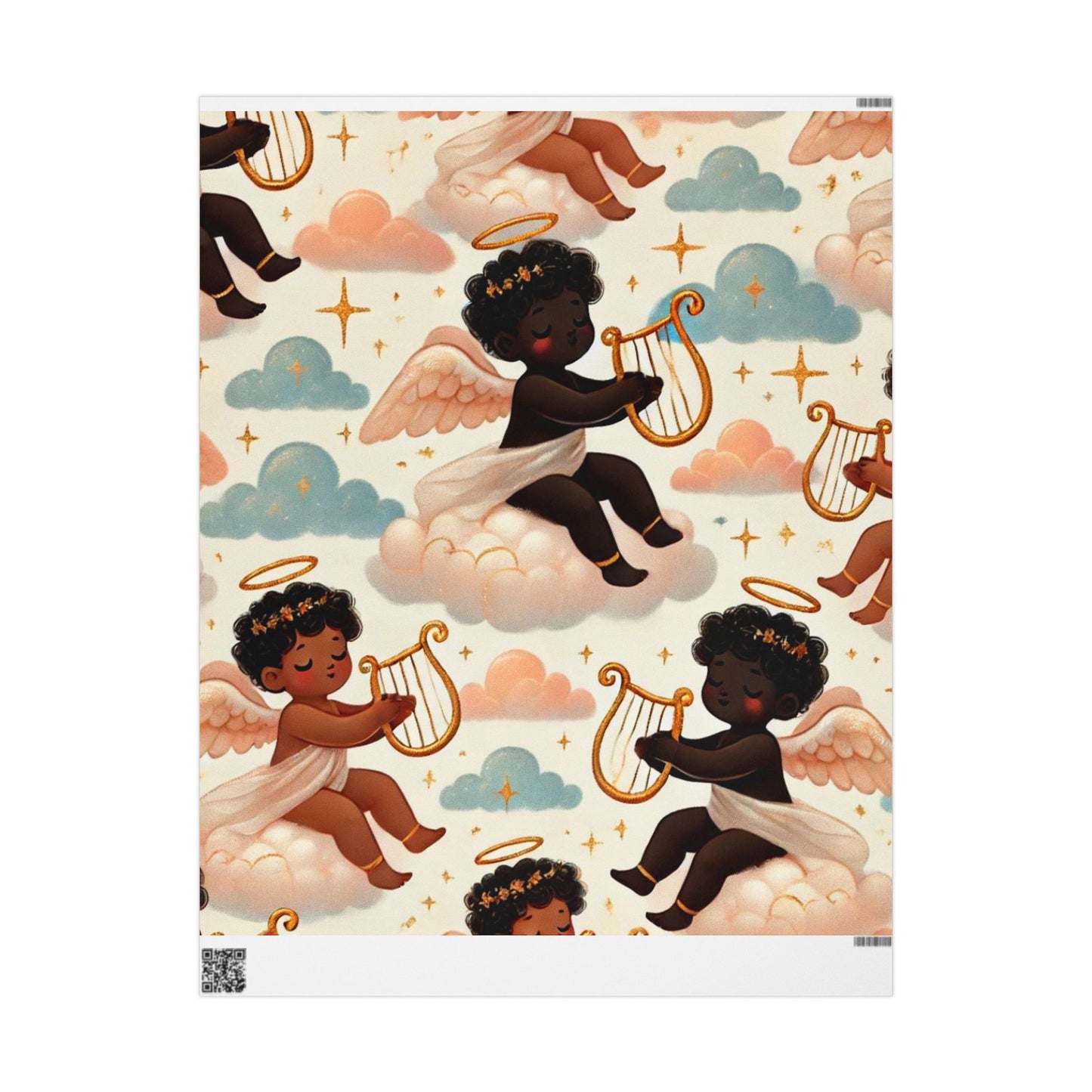 Black Cherubim's Wrapping Paper