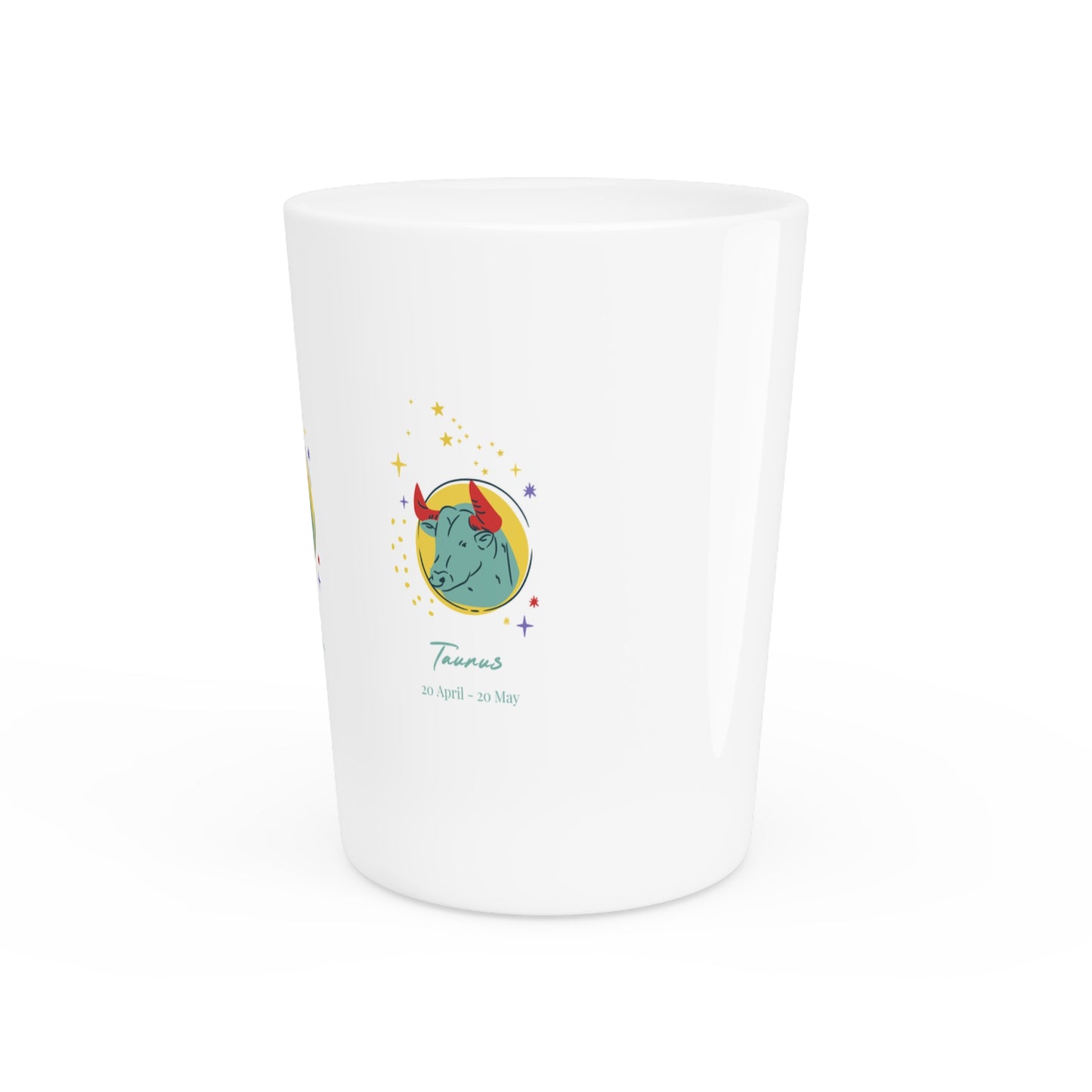 Taurus Themed Shot Glass