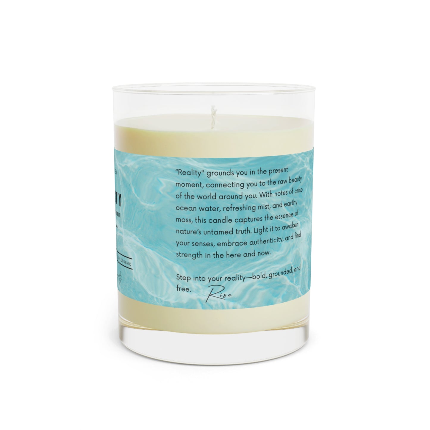 Reality Natural Soy Candle - 11oz Glass