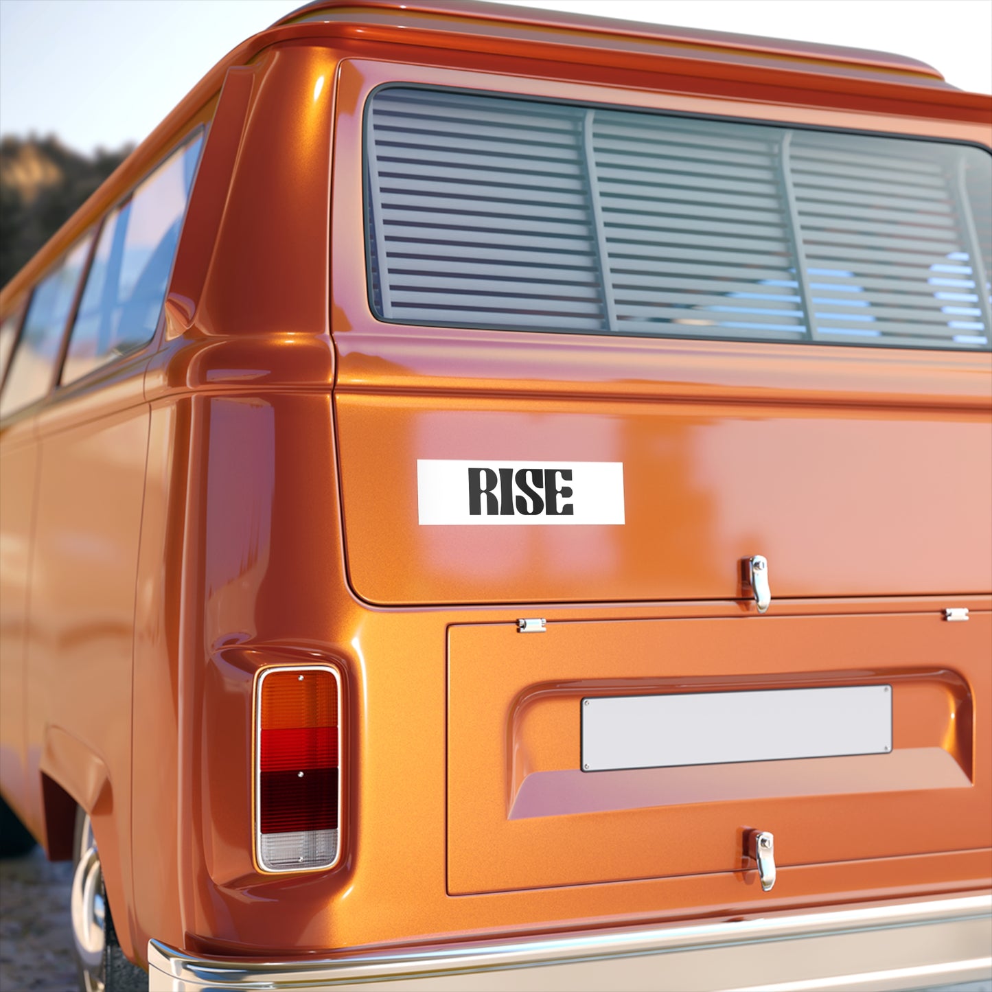RISE Logo Bumper Stickers