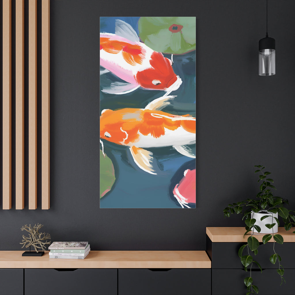 Koi Fish on Canva
