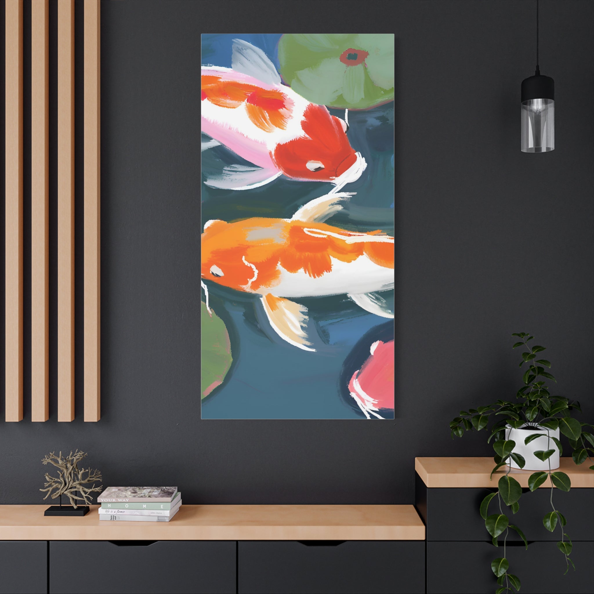 Koi Fish on Canva