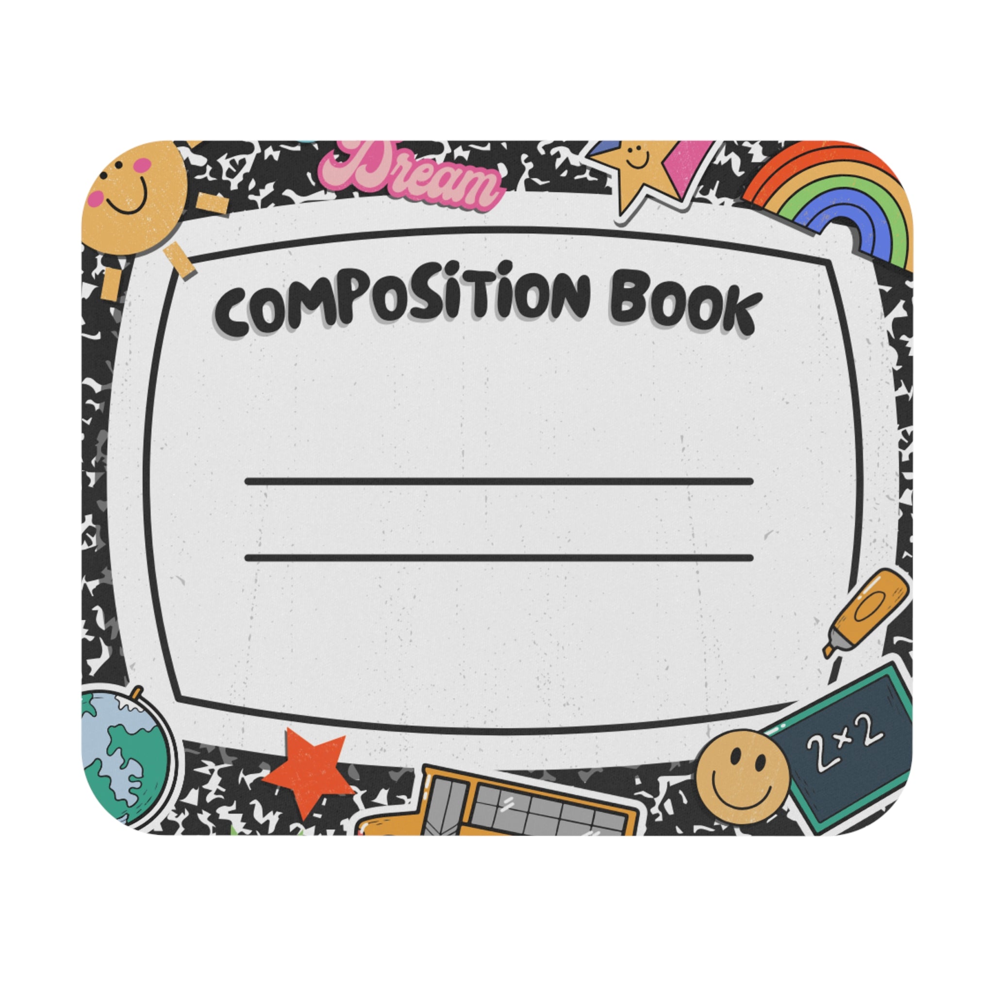 Composition Notebook Mouse Pad