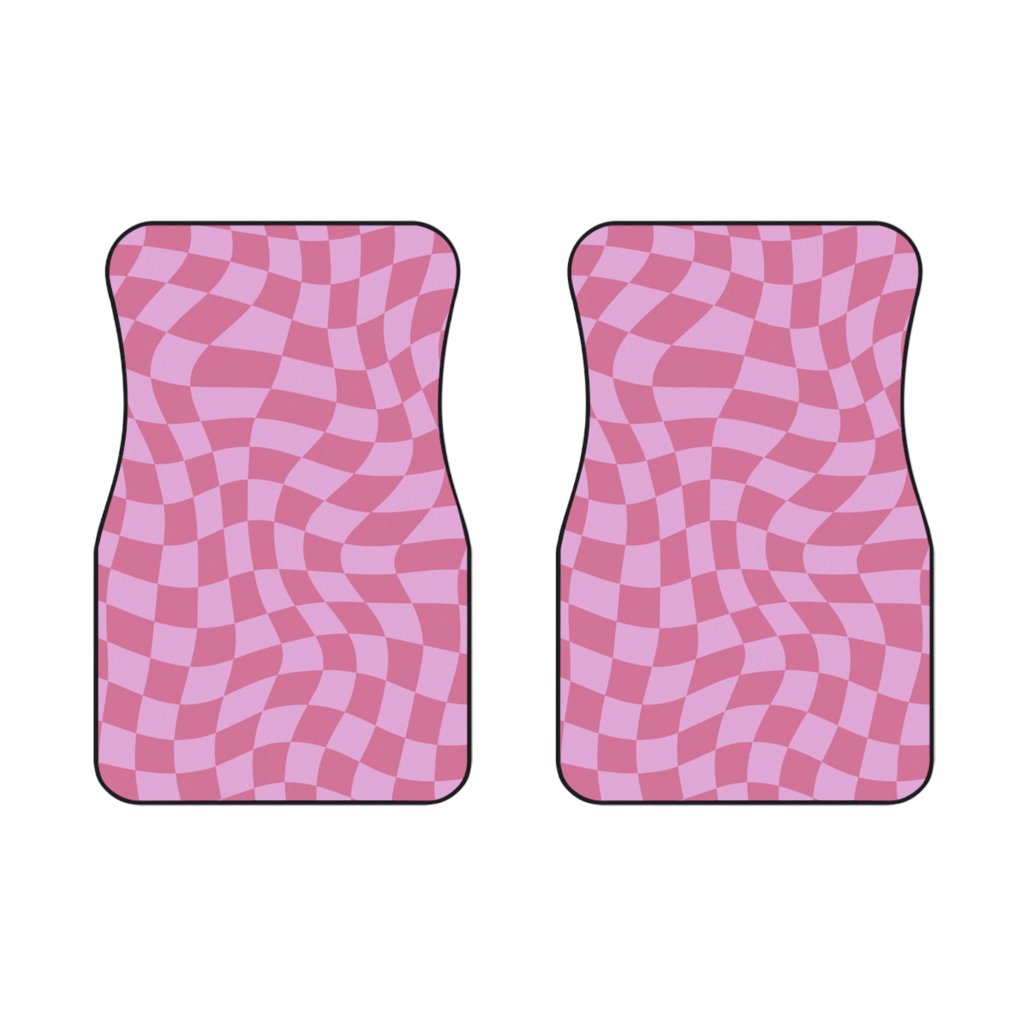 Groovy Pink Car Mats (2x Front)