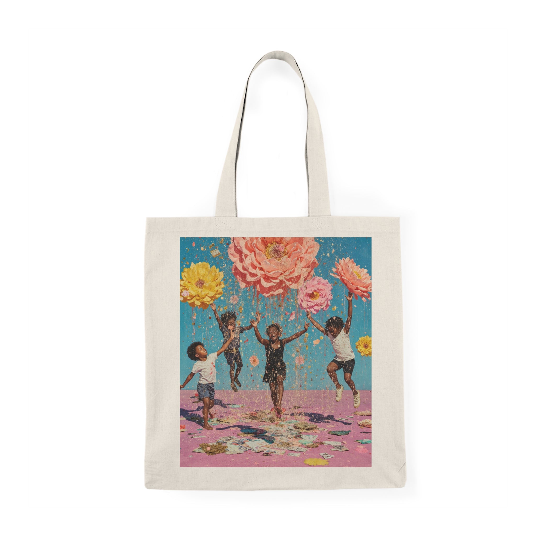 Floral Joy Kids Tote