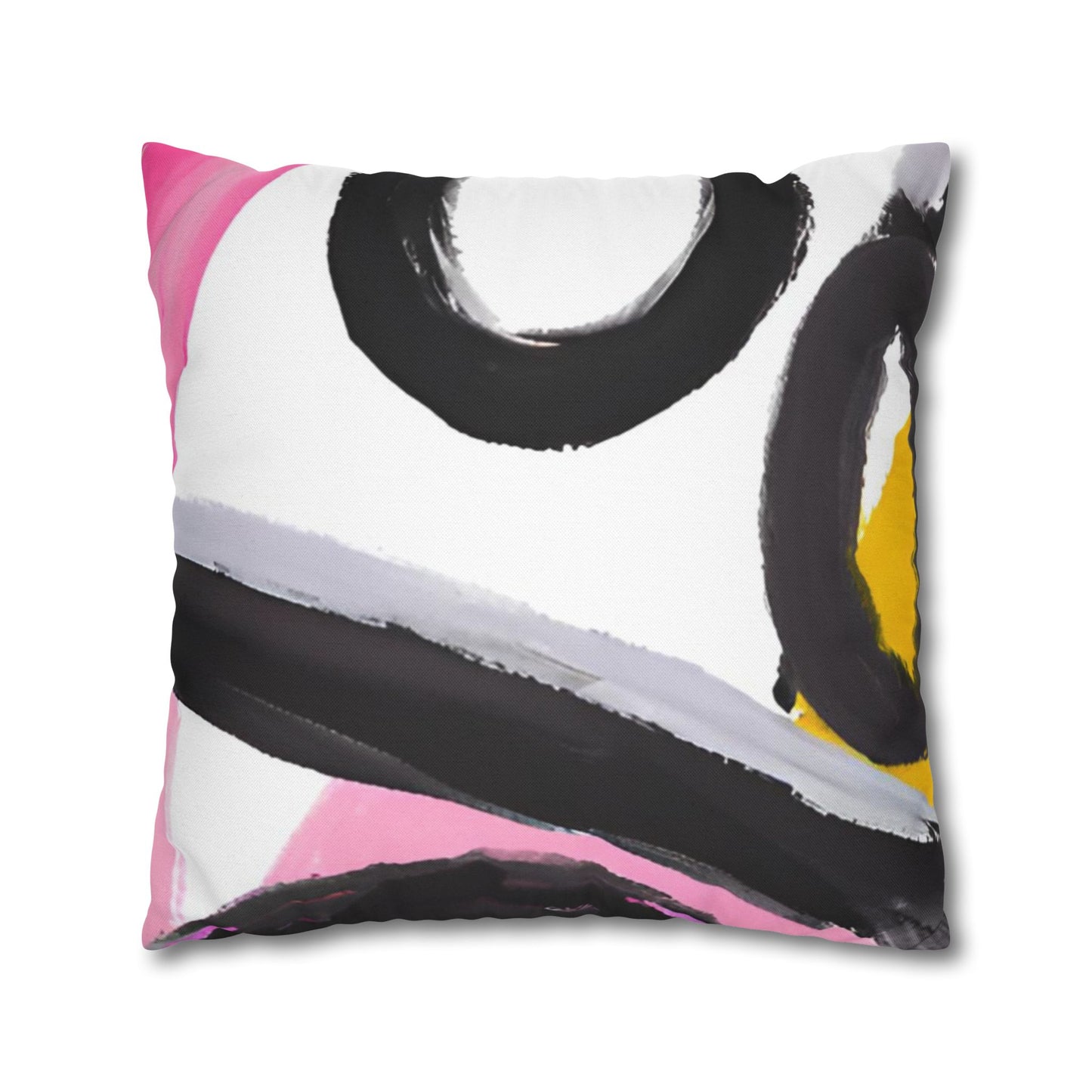 Spun Polyester Square Pillowcase