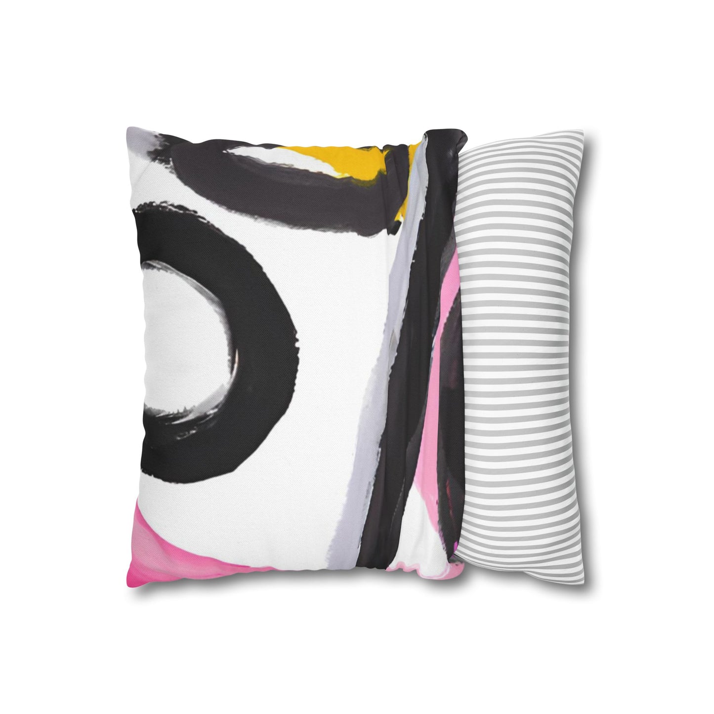 Spun Polyester Square Pillowcase