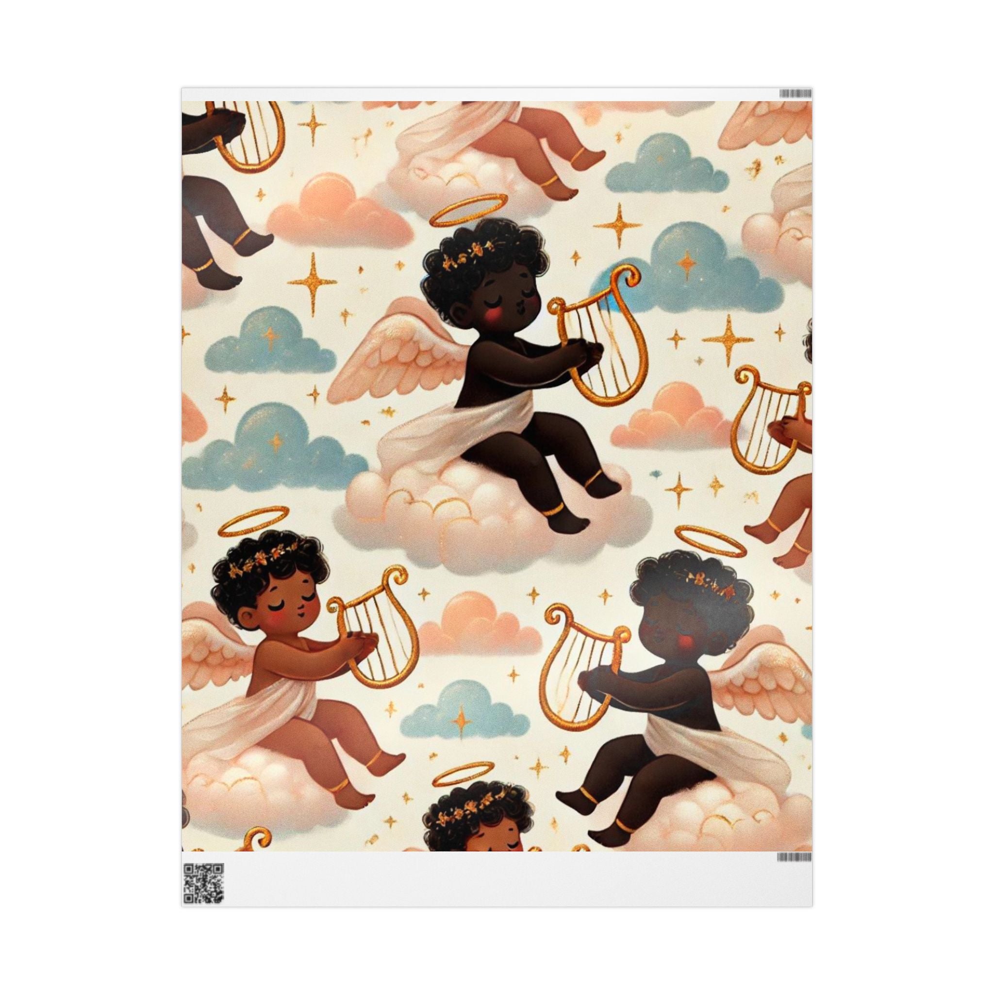 Black Cherubim's Wrapping Paper