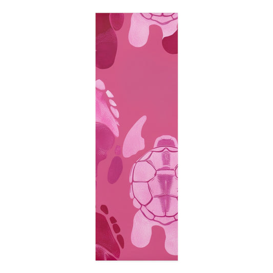 Pink Sea Turtles Foam Yoga Mat