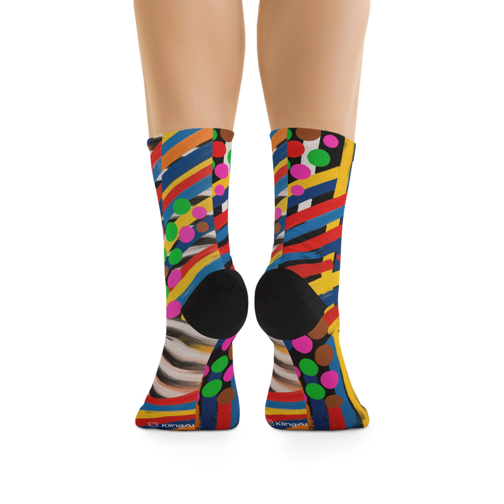 Disrupt The System — Recycled Poly Crew Socks