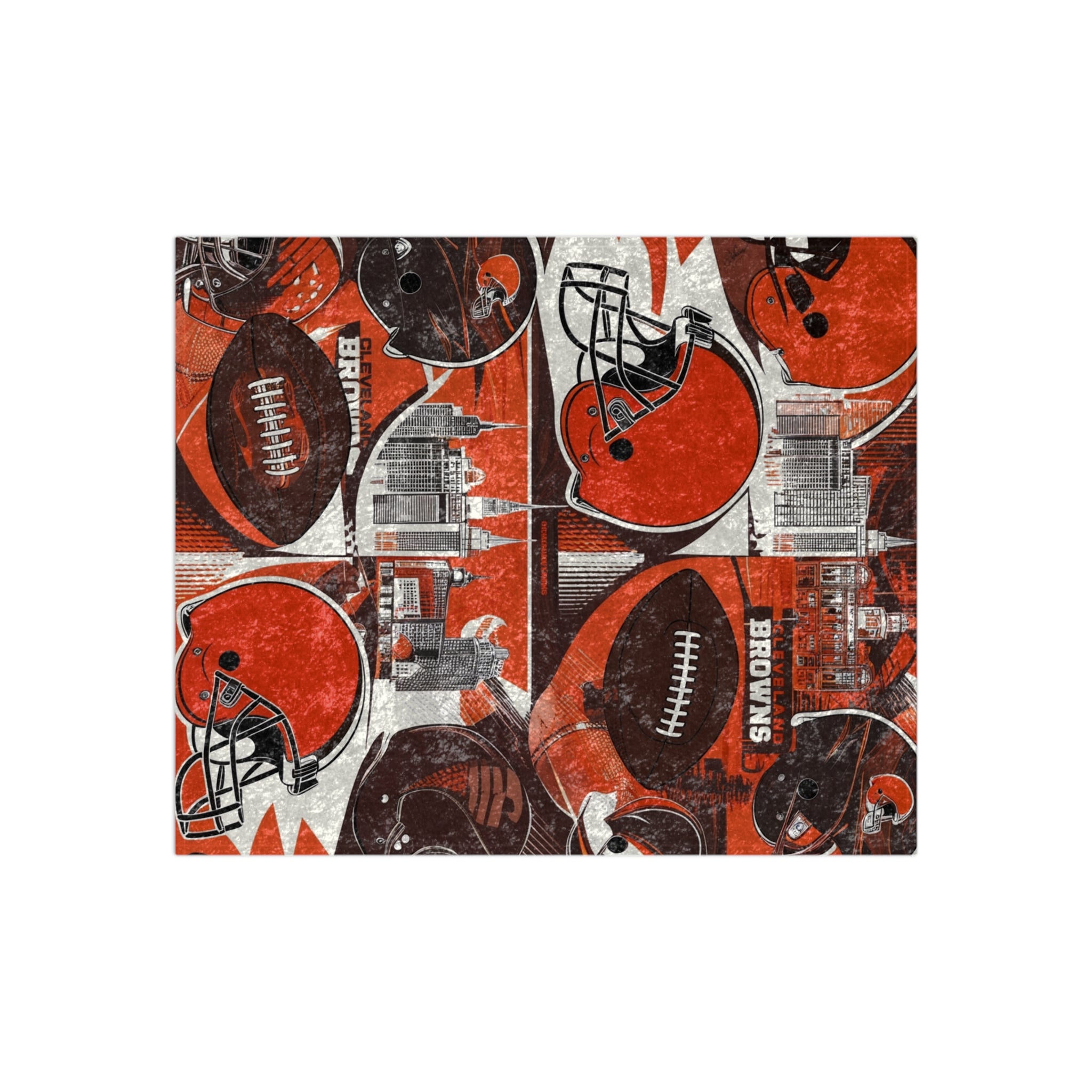 Cleveland Browns Crushed Velvet Blanket
