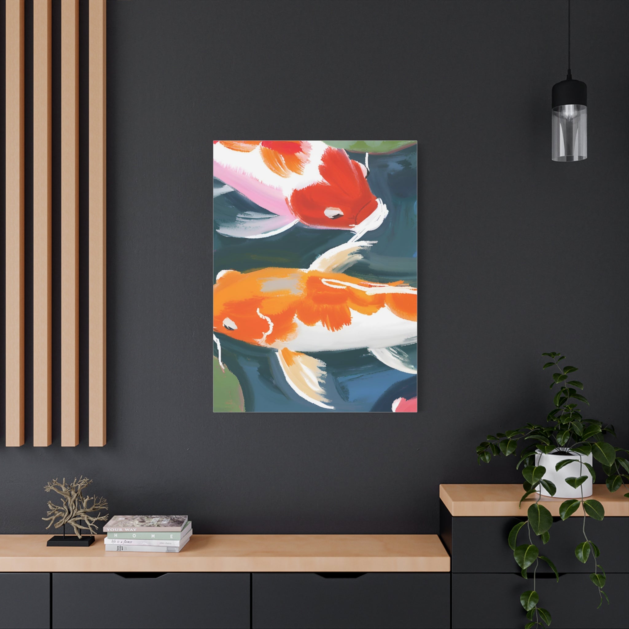 Koi Fish on Canva