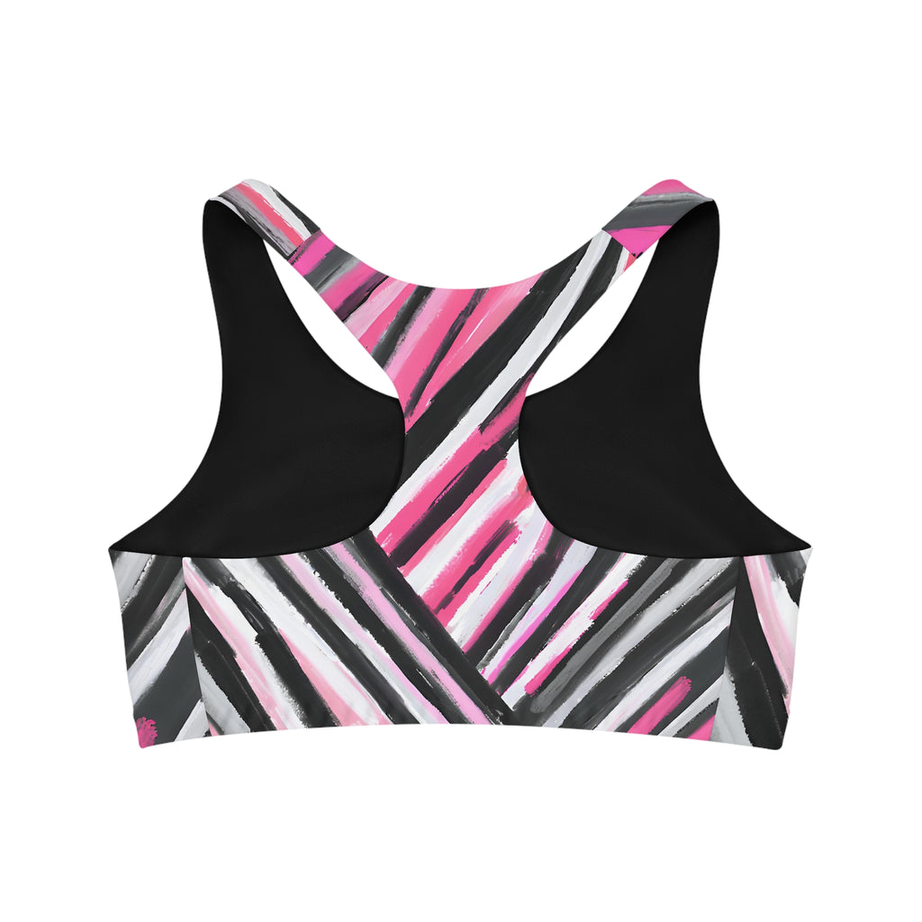 Strpied Abstract Bra