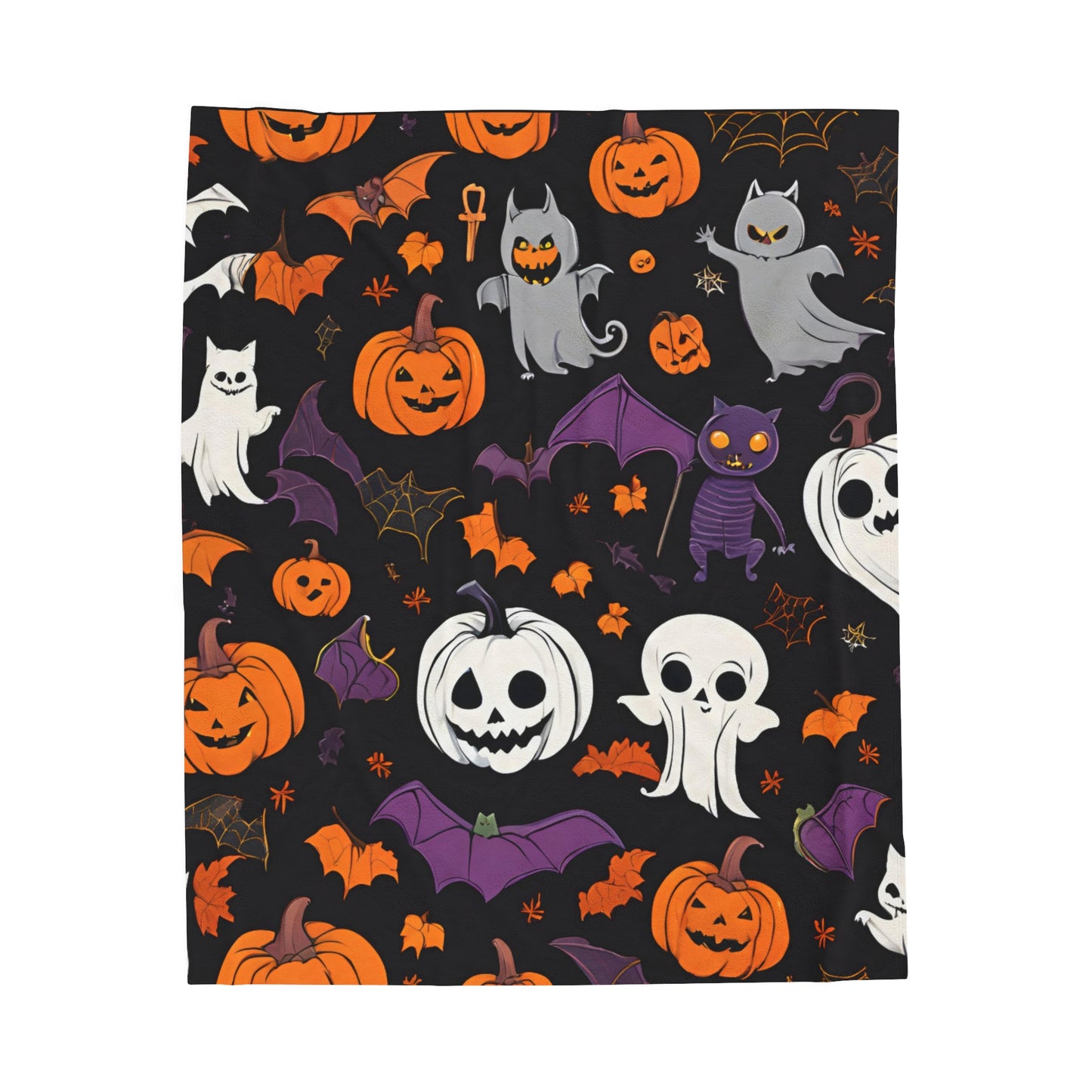 Spooky Velveteen Plush Blanket