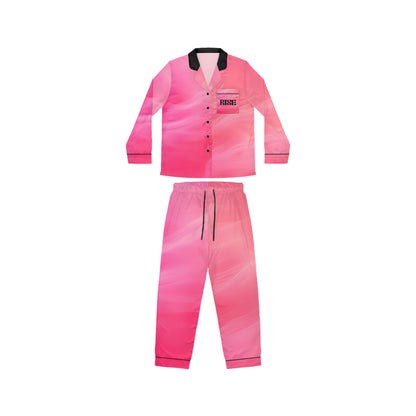 Cotton Candy Satin Pajamas