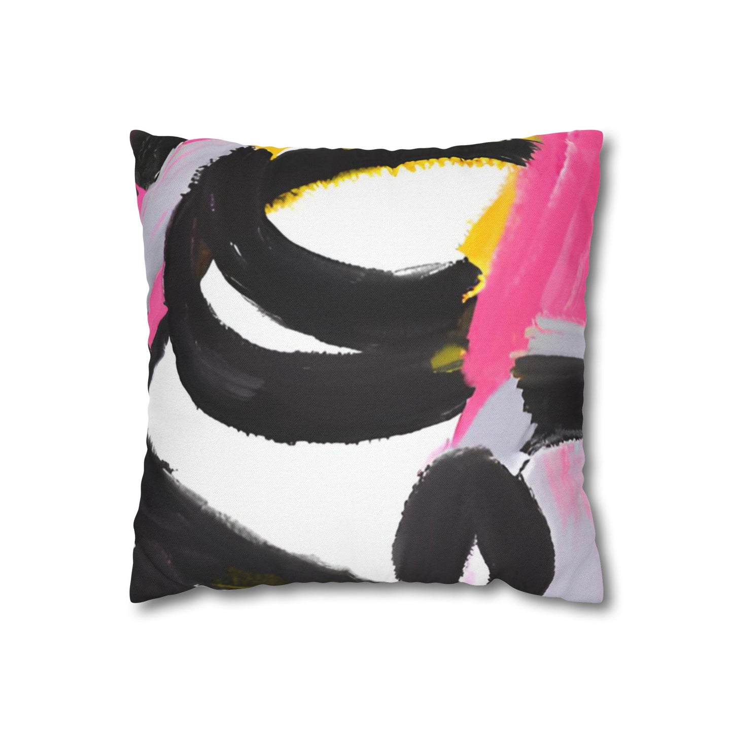 Spun Polyester Square Pillowcase