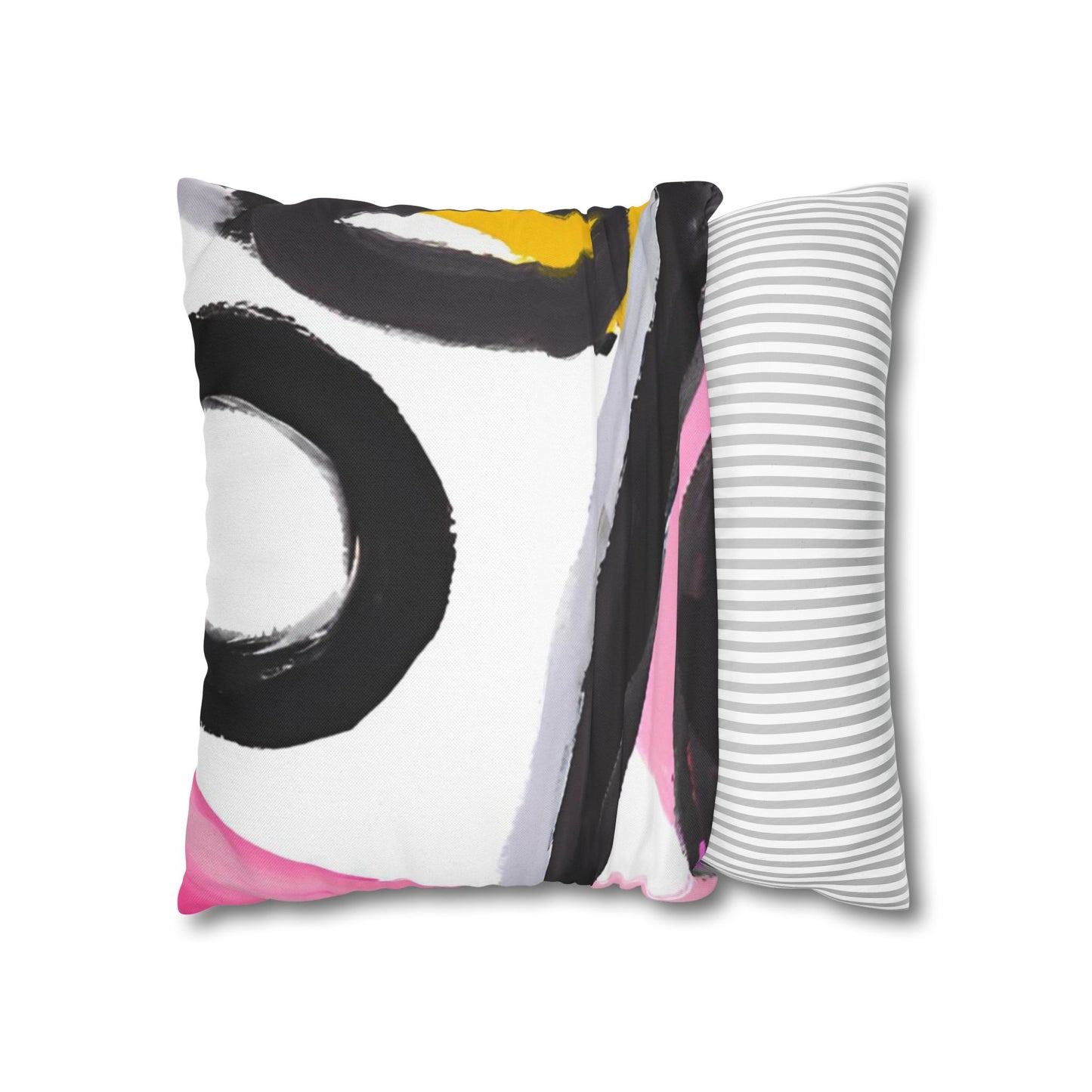 Spun Polyester Square Pillowcase