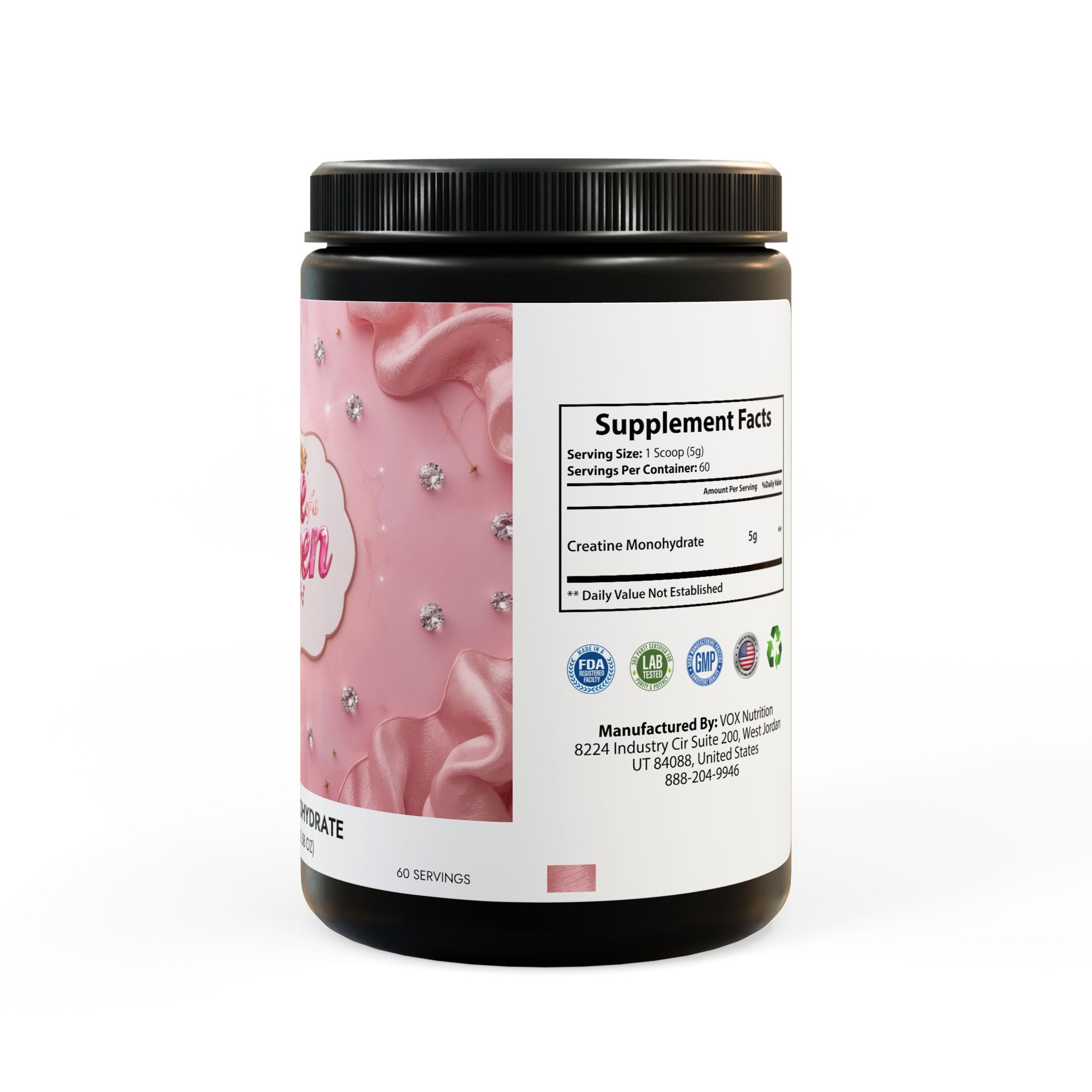 Creatine Monohydrate Supplement (300g, 10.58oz)