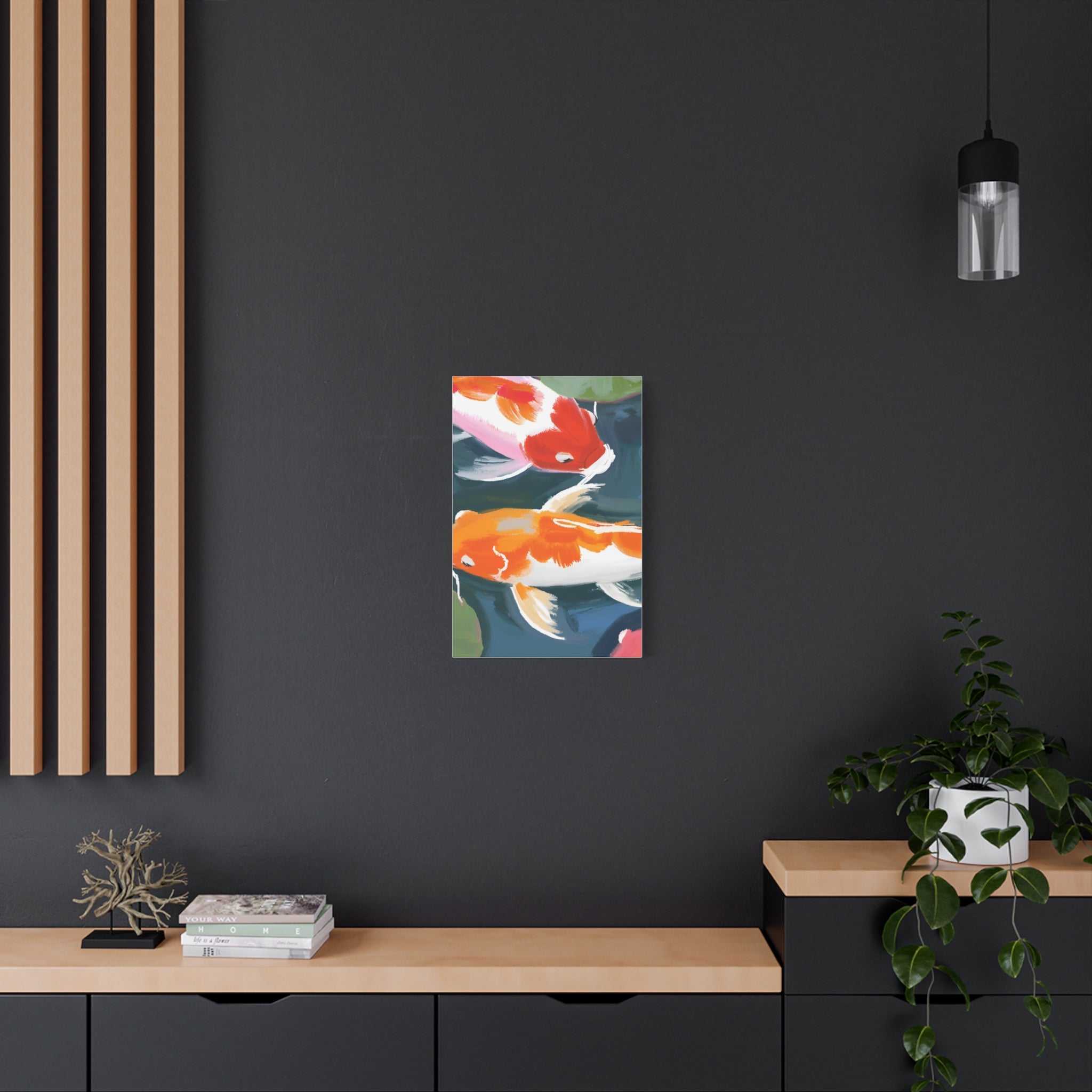 Koi Fish on Canva