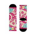 Floral Patchwork Crew Socks