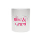 Rise & Grind Metallic Mug (Silver\Gold)