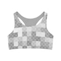 Pixeled Seamless Sports Bra