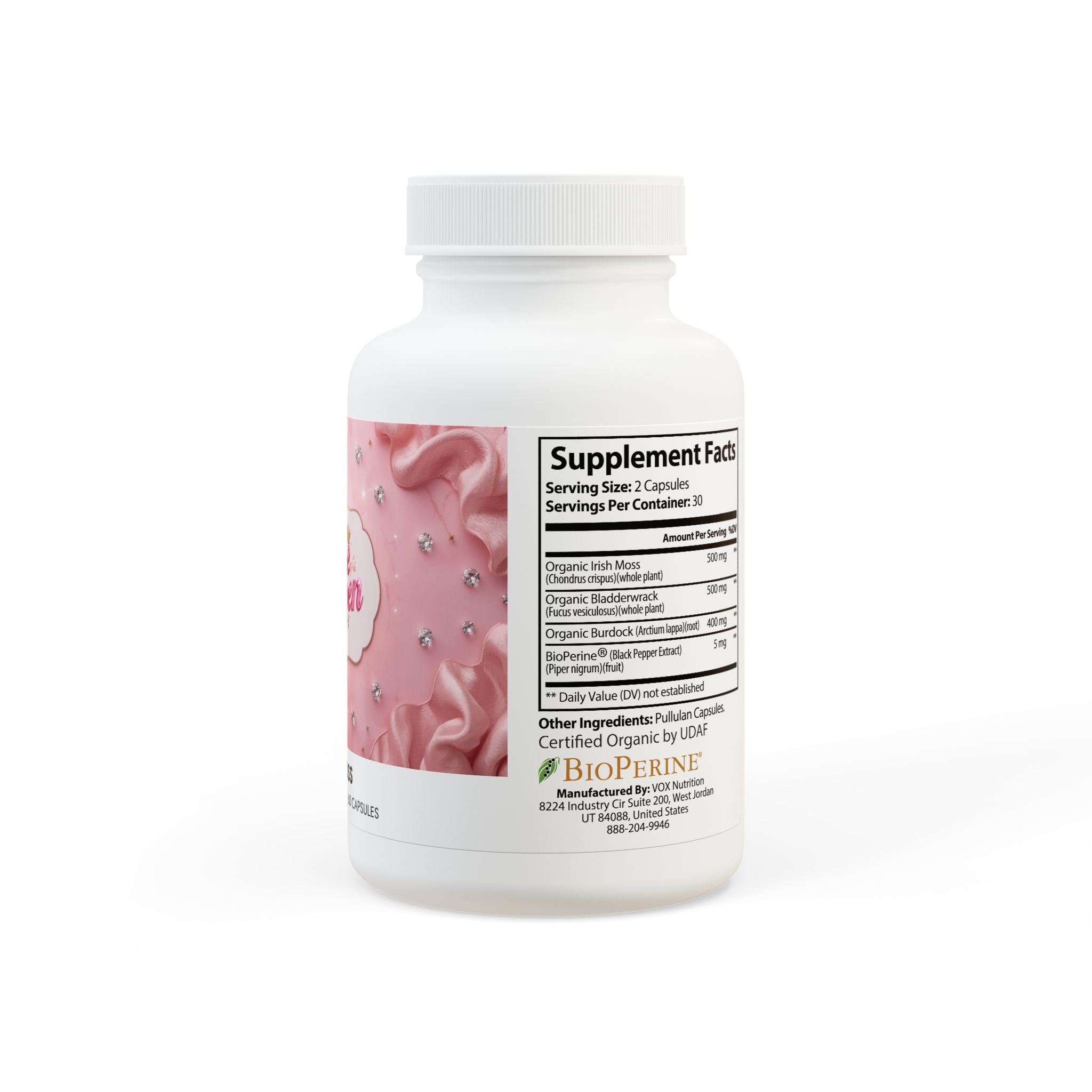 Rise of a Queen® | Sea Moss Supplement (60 Capsules)