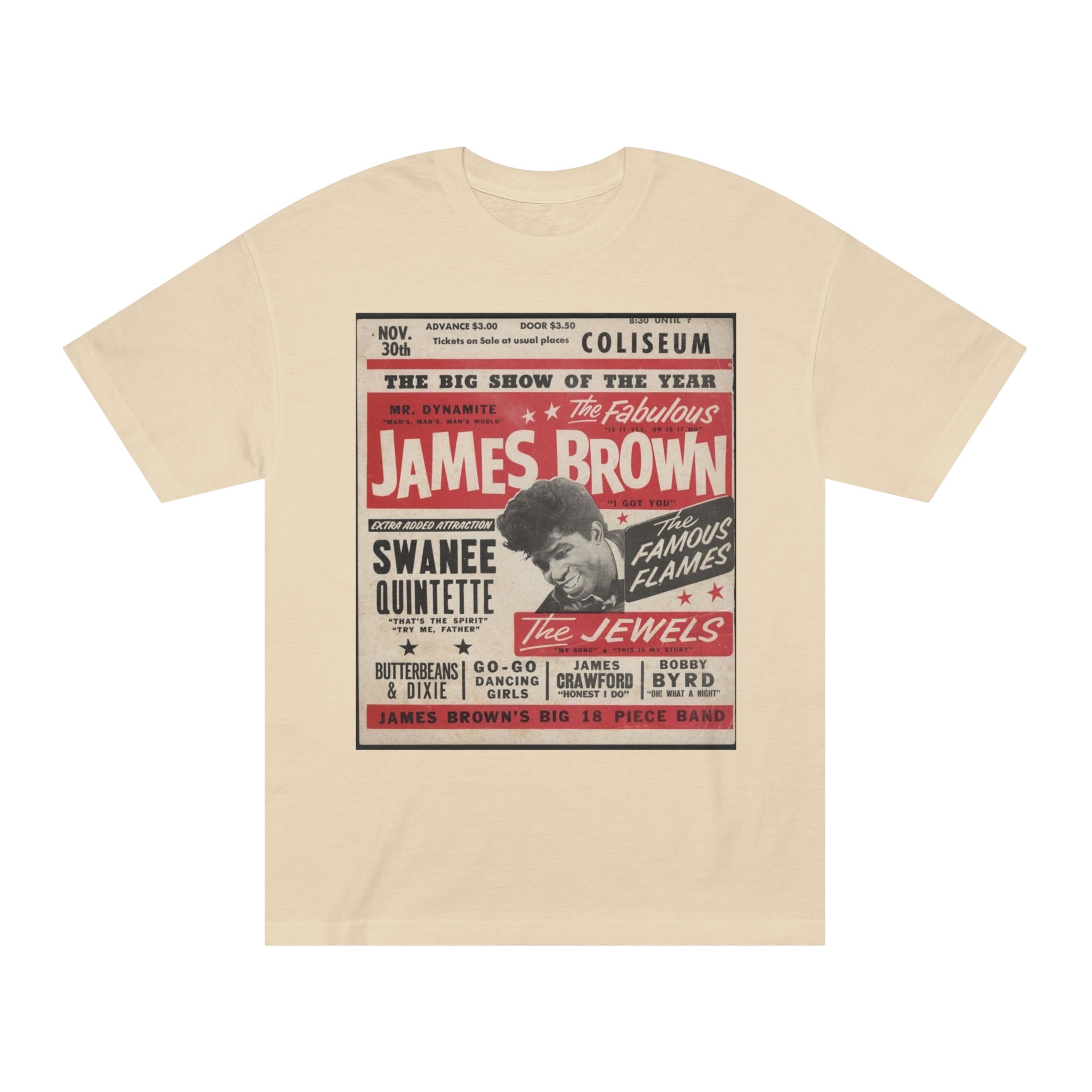 James Brown Live Tee