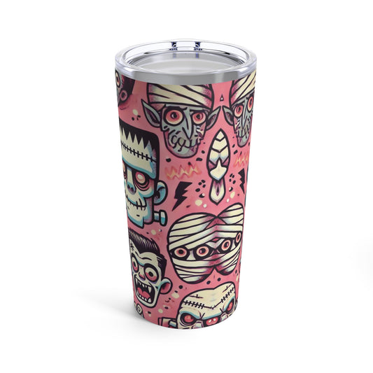 Pink Monster Mash Tumbler